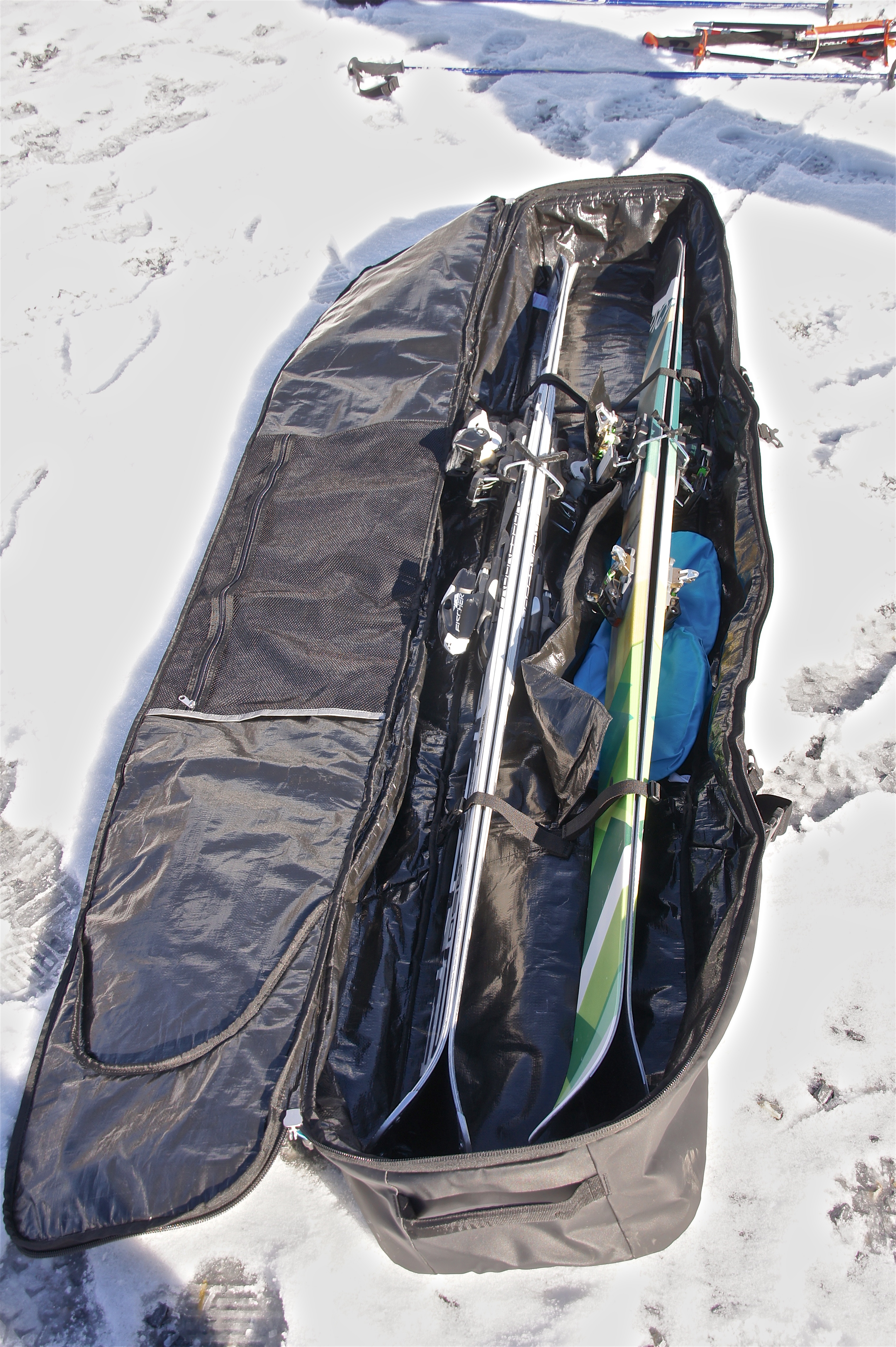 thule ski roller